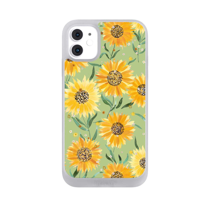 iPhone 11 NIVOpure Tournesols Verts