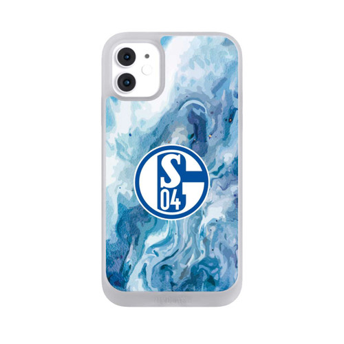 Apple iPhone 11 NIVOpure Schalke 04 Flüssig Blau