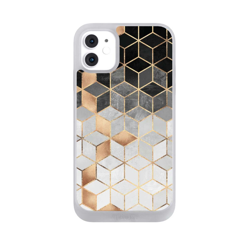 iPhone 11 NIVOpure Würfel dunkel und gold
