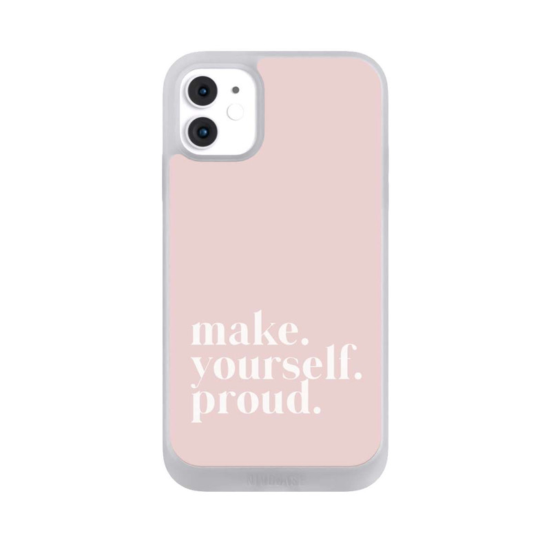 iPhone 11 NIVOpure Make Yourself Proud Vieux Rose