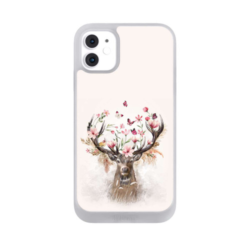 Apple iPhone 11 NIVOpure Hirsch Blumen Geweih