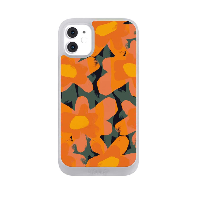 iPhone 11 NIVOpure Prairie Fleurie Orange