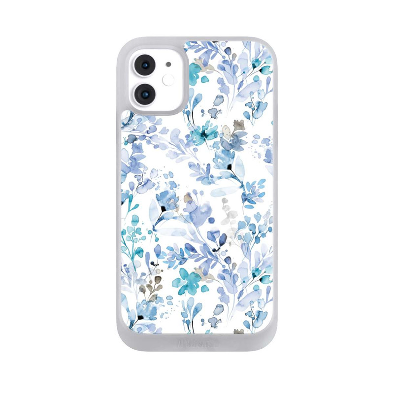 iPhone 11 NIVOpure Frühlingsunkraut blau
