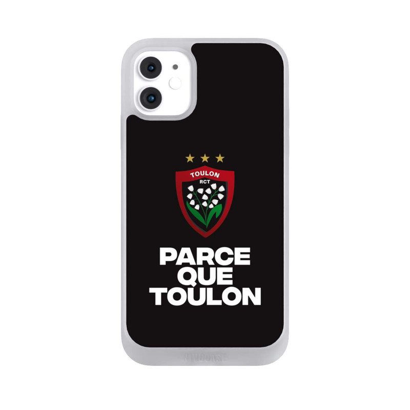 iPhone 11 NIVOpure Parce Que Toulon Noir
