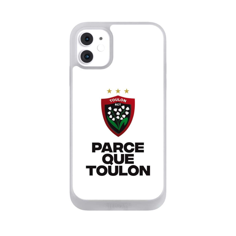 iPhone 11 NIVOpure Parce Que Toulon Weiß