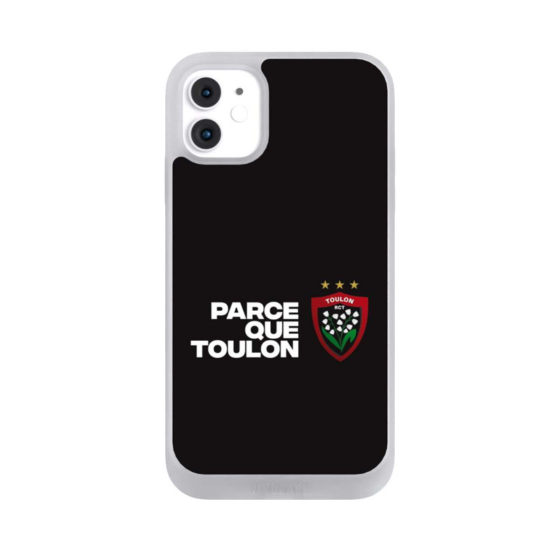 iPhone 11 NIVOpure RC Toulonnais PQT Schwarz