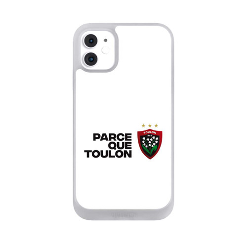 Apple iPhone 11 NIVOpure RC Toulonnais PQT Blanc