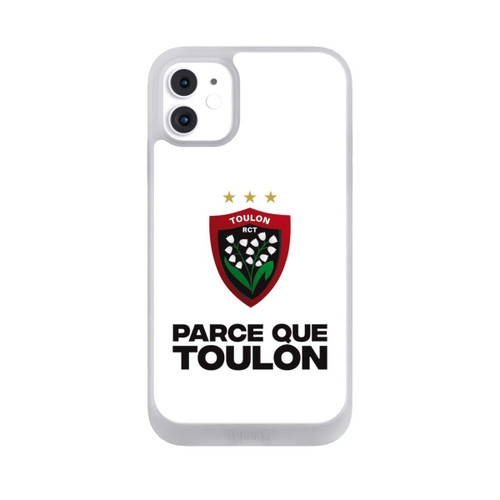 Apple iPhone 11 NIVOpure RC Toulonnais Blanc