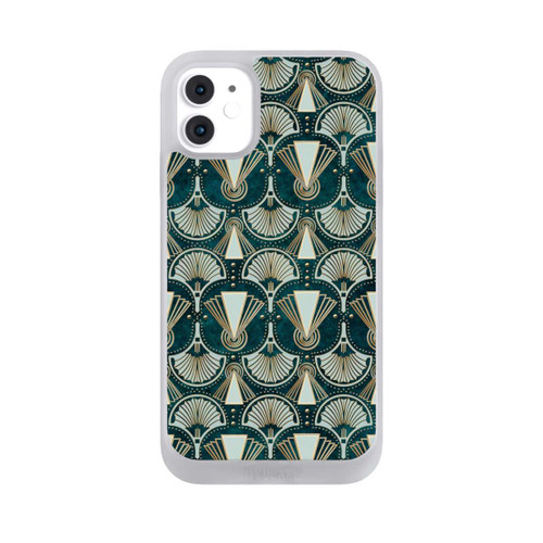 Apple iPhone 11 NIVOpure Art Deco Green Pattern