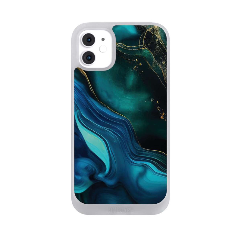 iPhone 11 NIVOpure Blaugoldene Tinte mit KI