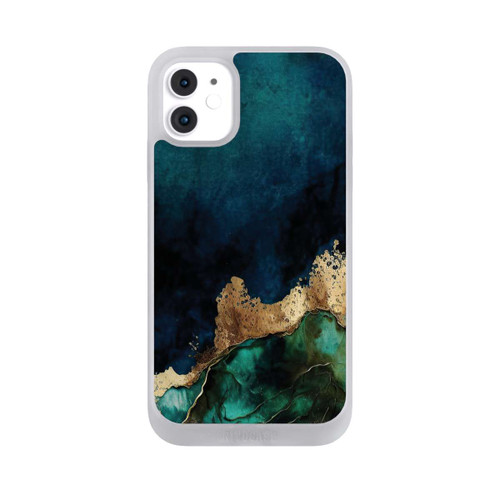 Apple iPhone 11 NIVOpure Bleu pétrole avec or