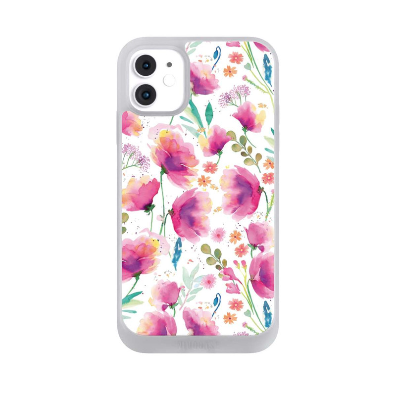 iPhone 11 NIVOpure Watercolor Abstract Poppies