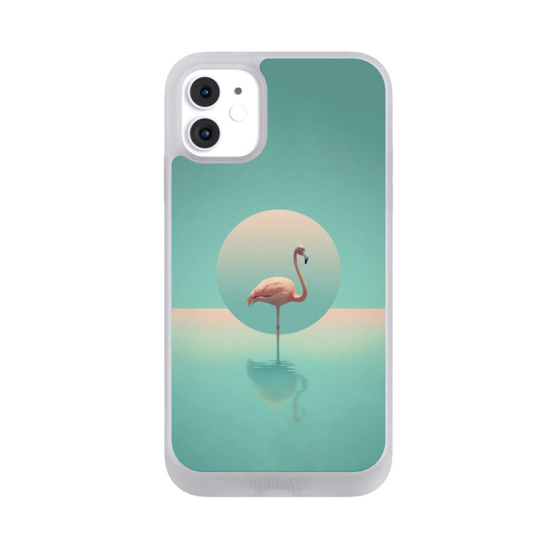 iPhone 11 NIVOpure Flamant dans la piscine