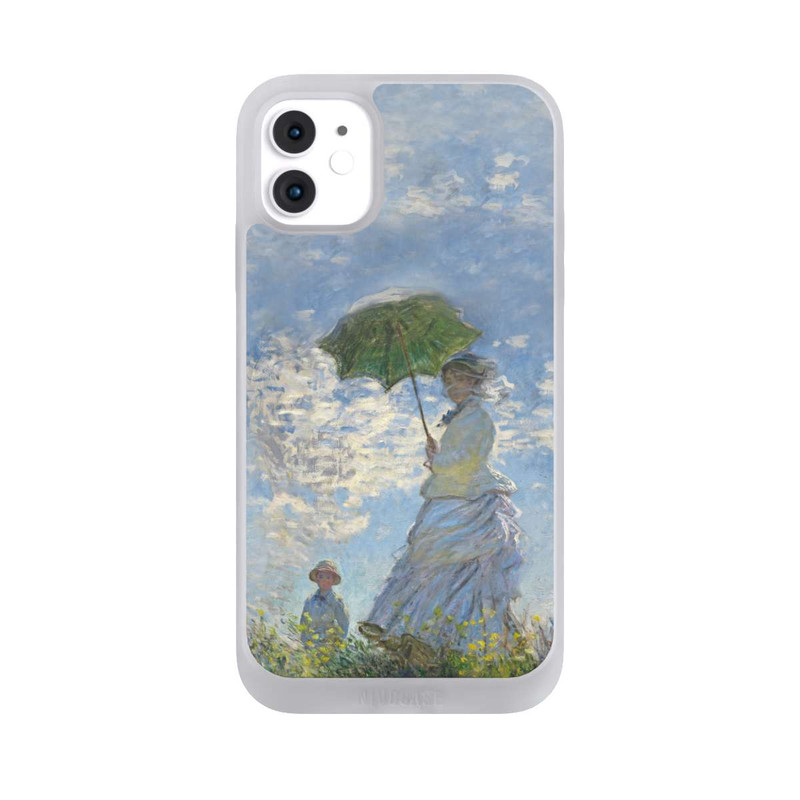 iPhone 11 NIVOpure Frau mit Sonnenschirm - Monet