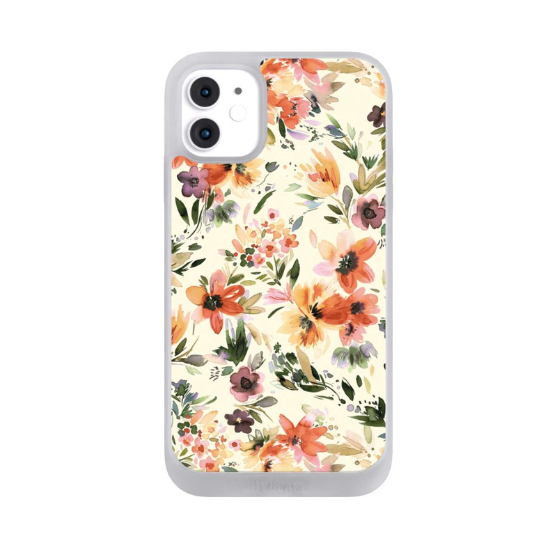 iPhone 11 NIVOpure Summer Artistic Flowers Ivory