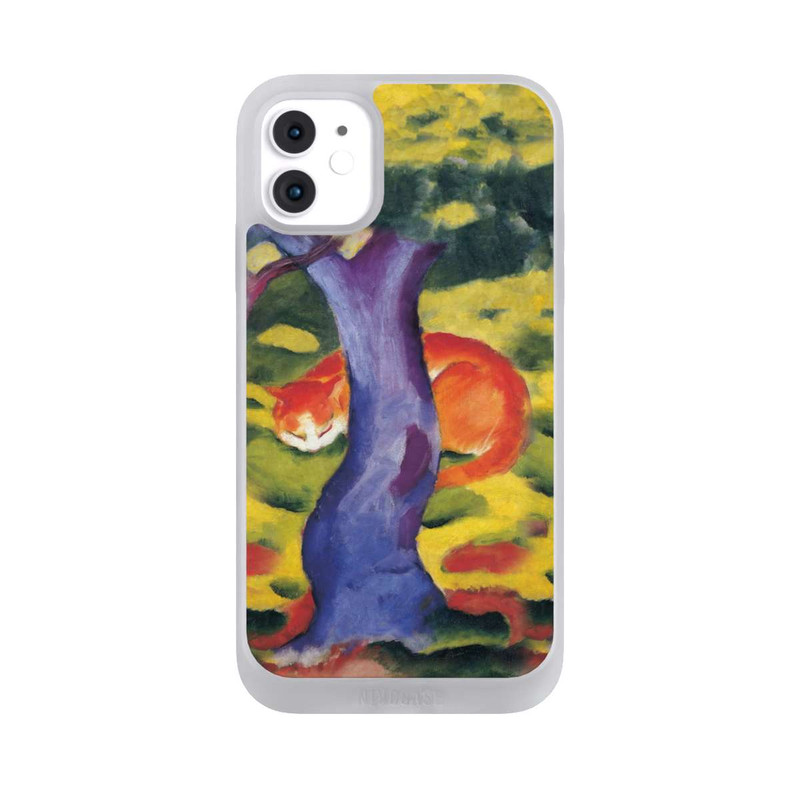 iPhone 11 NIVOpure Katze hinter Einem Baum von Franz Marc