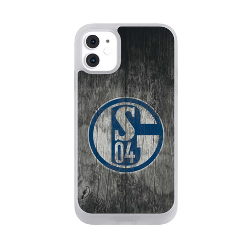 Apple iPhone 11 NIVOpure Schalke 04 Holz Look