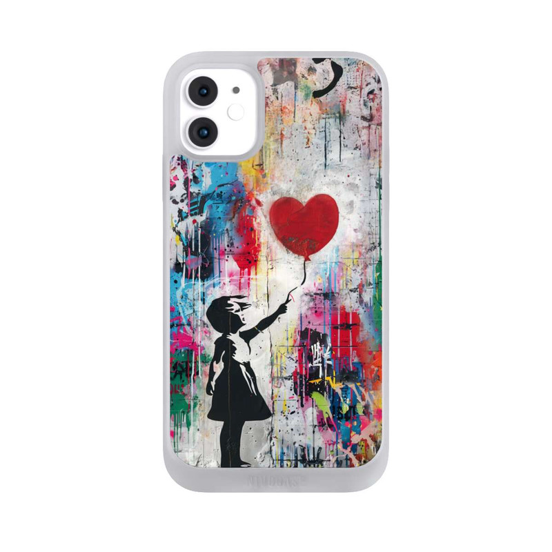 iPhone 11 NIVOpure Balloon Girl Colorful