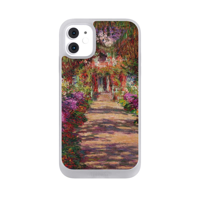 iPhone 11 NIVOpure Eine Allee in Monets Garten in Giverny by Claude Monet