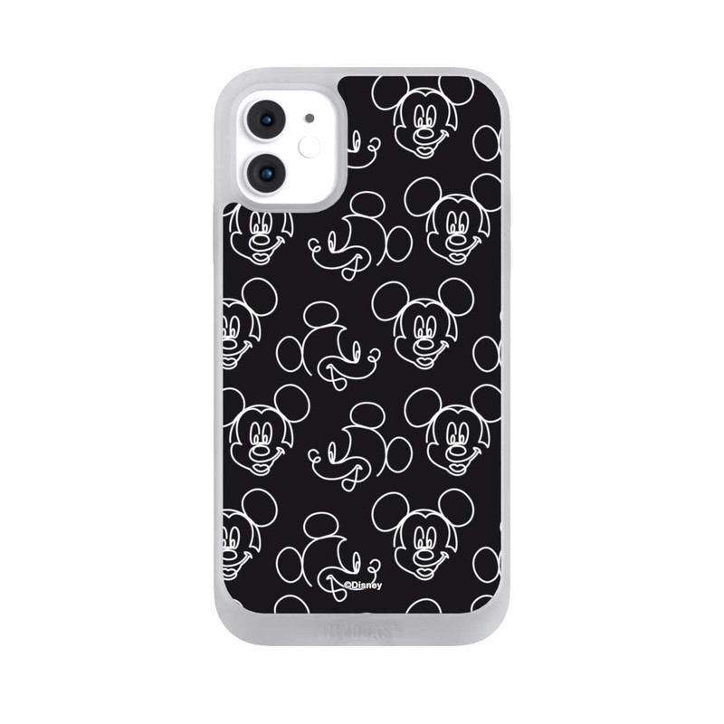 iPhone 11 NIVOpure Disney Mickey Muster Schwarz