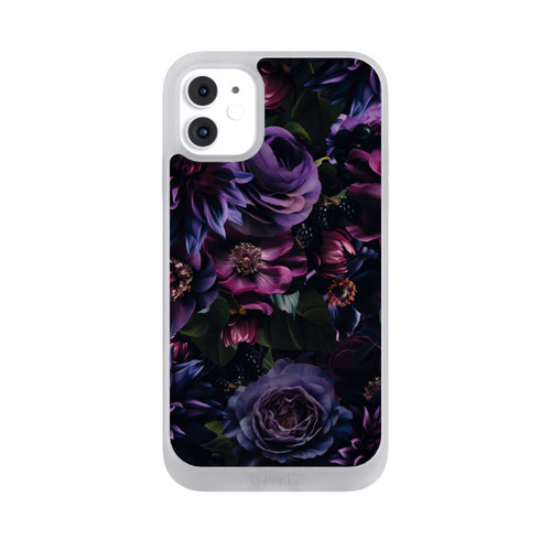 Apple iPhone 11 NIVOpure Dark Purple Flowers