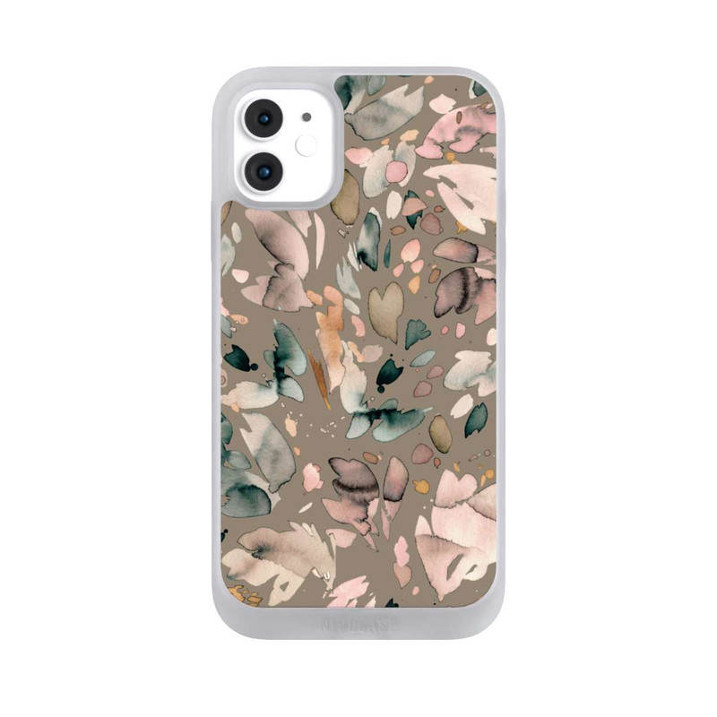 iPhone 11 NIVOpure Sanftes Blatt Braun