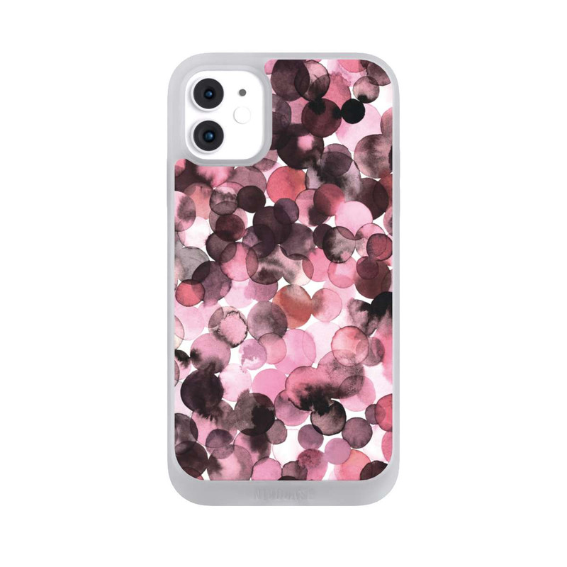 iPhone 11 NIVOpure Blätterzauber Pink
