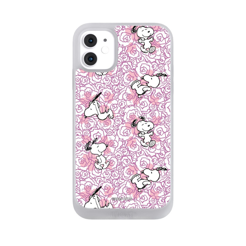 iPhone 11 NIVOpure Peanuts Pink Roses Pattern