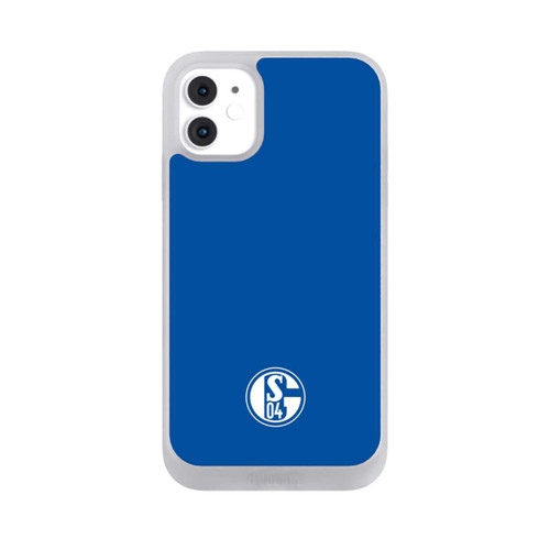 Apple iPhone 11 NIVOpure FC Schalke 04 Logo Blau