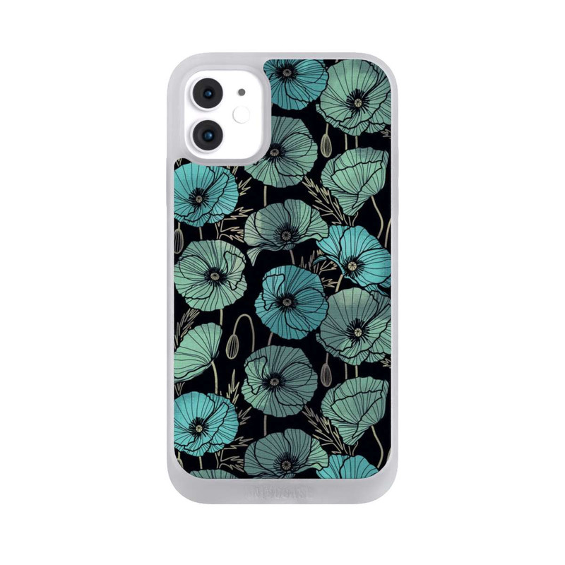 iPhone 11 NIVOpure Sommermohn Grün