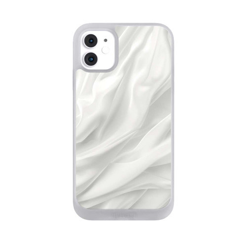 Apple iPhone 11 NIVOpure Weiße Seidenmatte Textur mit KI