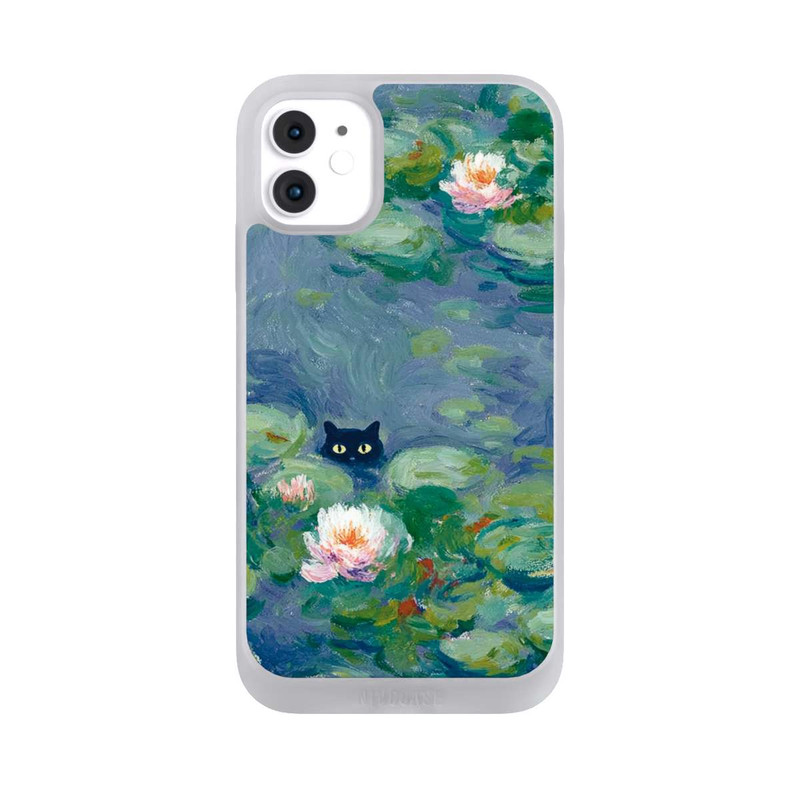 iPhone 11 NIVOpure Katze im Teich Gemälde Impressionismus