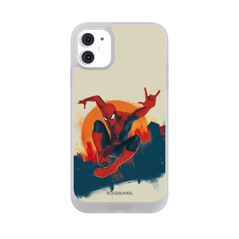 iPhone 11 NIVOpure Spider-Man Hero Force beige