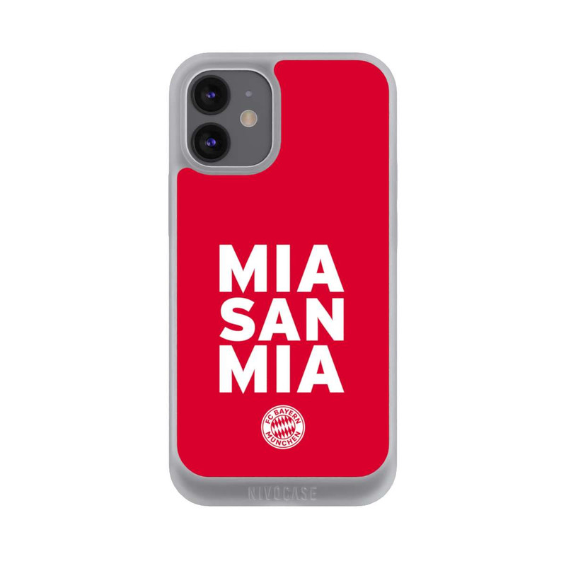 iPhone 12 mini NIVOpure Mia San Mia FCB Rot