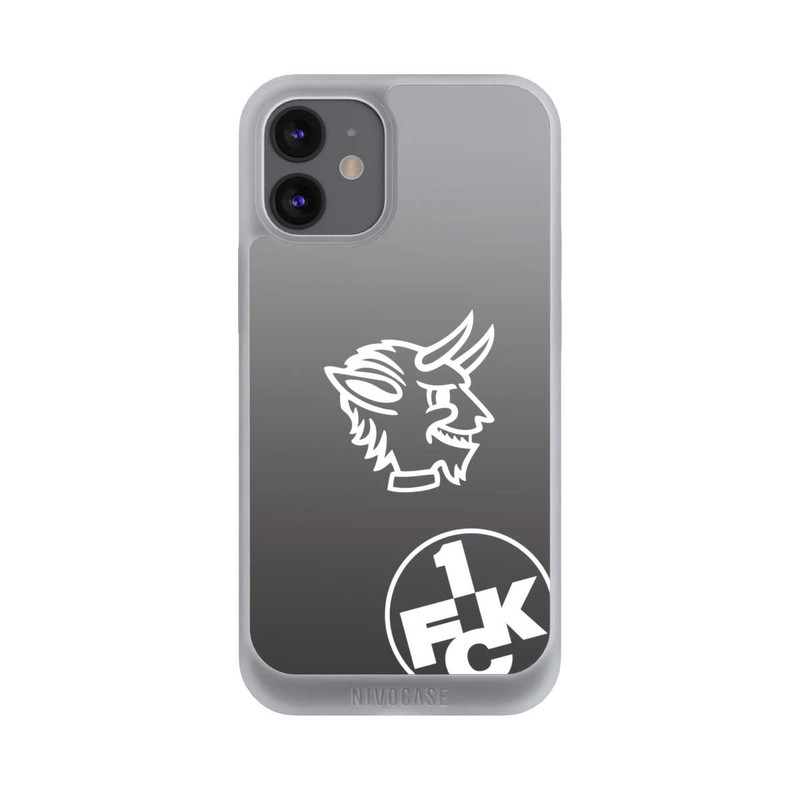 iPhone 12 mini NIVOpure Teufelskopf FCK auf Schwarz