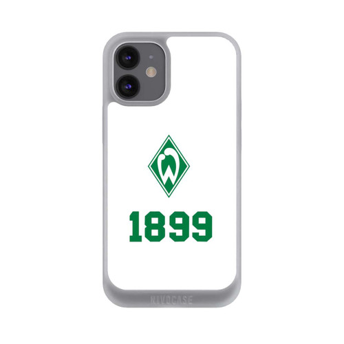 Apple iPhone 12 mini NIVOpure 1899 Grün-Weiß Lebenslang Weiss - Werder Bremen