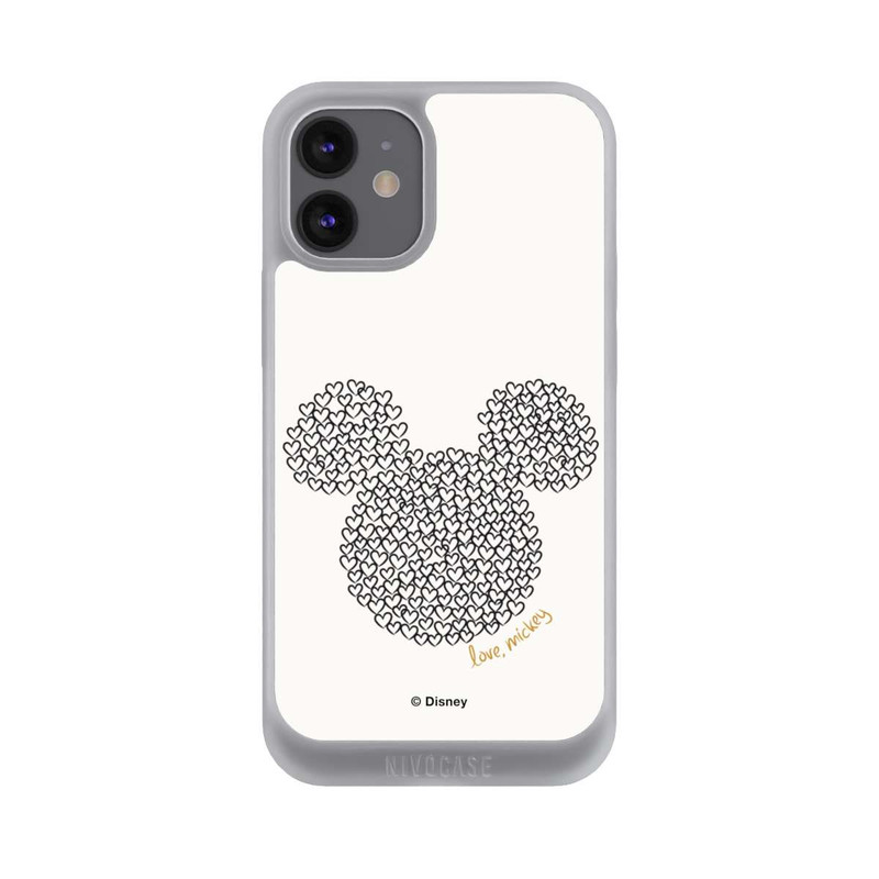iPhone 12 mini NIVOpure Micky Black and White