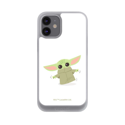 Apple iPhone 12 mini NIVOpure Baby Yoda läuft