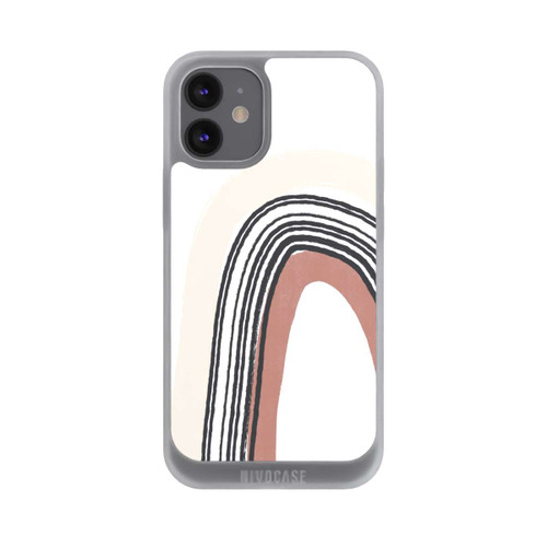 Apple iPhone 12 mini NIVOpure Texturierter Regenbogen
