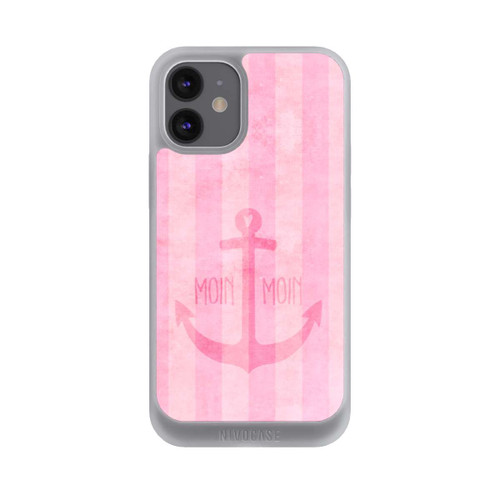 Apple iPhone 12 mini NIVOpure Moin Moin Stripes Pink