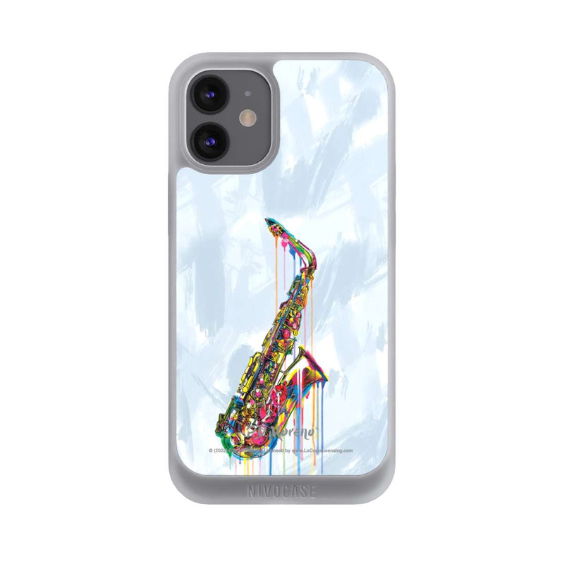 iPhone 12 mini NIVOpure Saxophone Art By P.D. Moreno