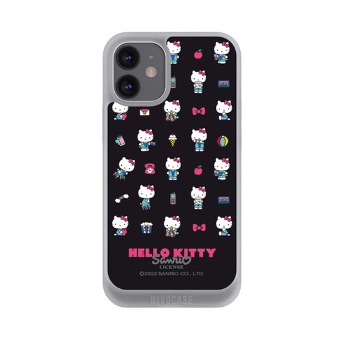 Apple iPhone 12 mini NIVOpure Hello Kitty 90s Schwarz