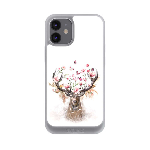 Apple iPhone 12 mini NIVOpure Cerf &amp; Fleurs
