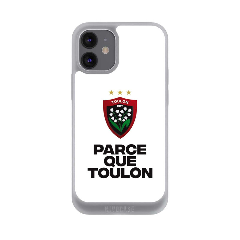 iPhone 12 mini NIVOpure Parce Que Toulon Weiß