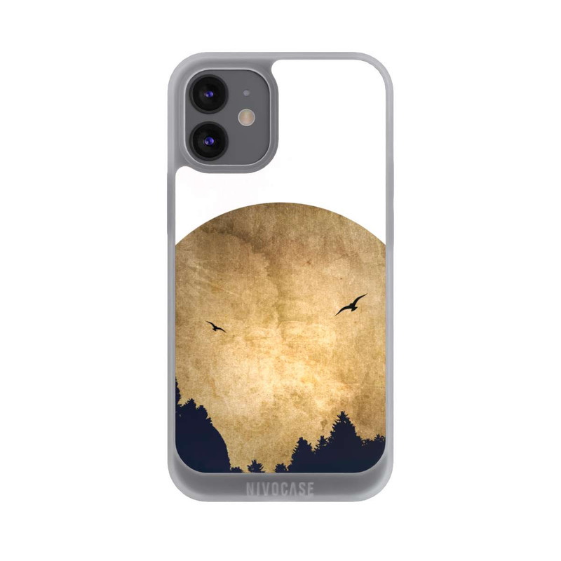 iPhone 12 mini NIVOpure Deux oiseaux et la lune