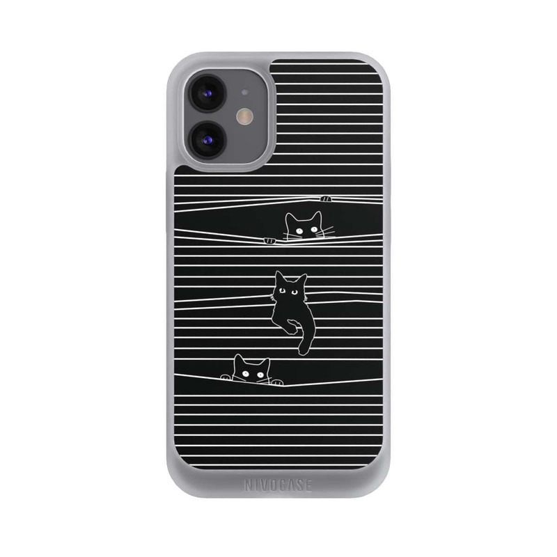 iPhone 12 mini NIVOpure Cats Peeping