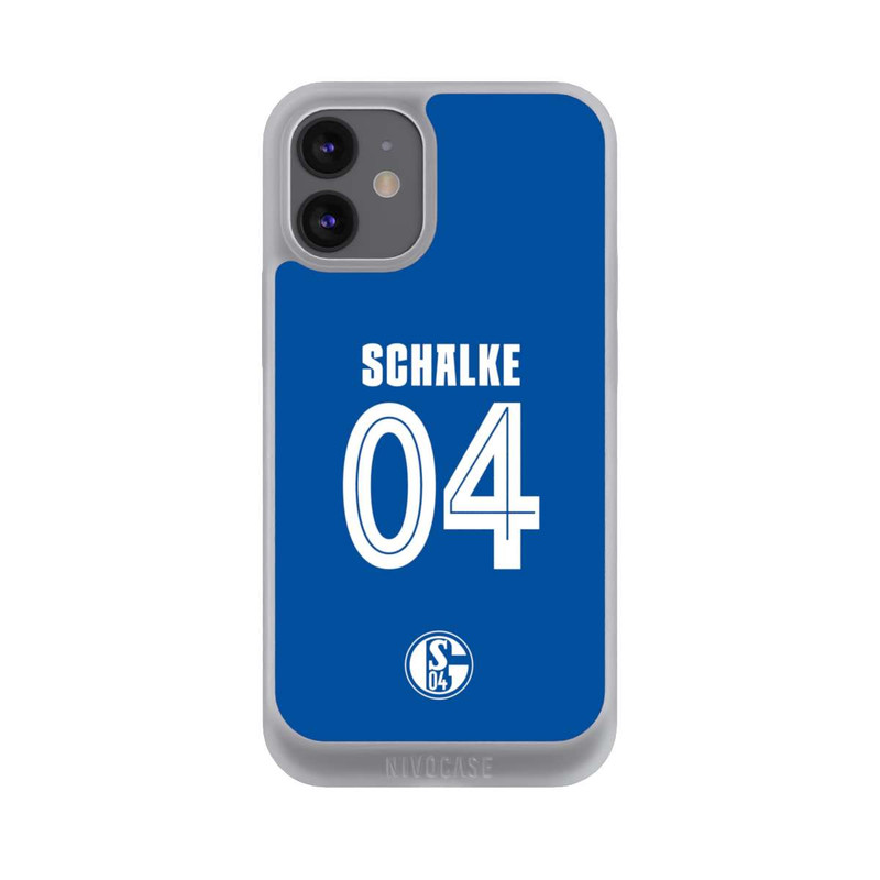 iPhone 12 mini NIVOpure Schalke 04 Hellblau