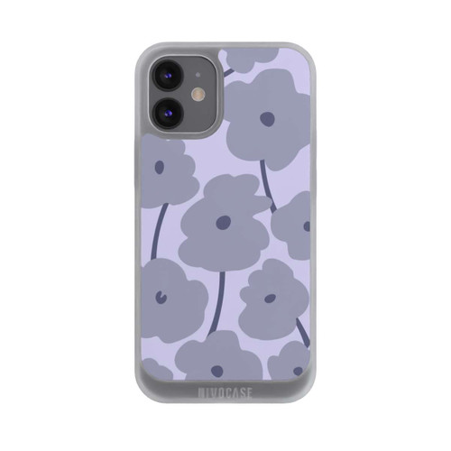 Apple iPhone 12 mini NIVOpure Minimalistic Flowers Lilac