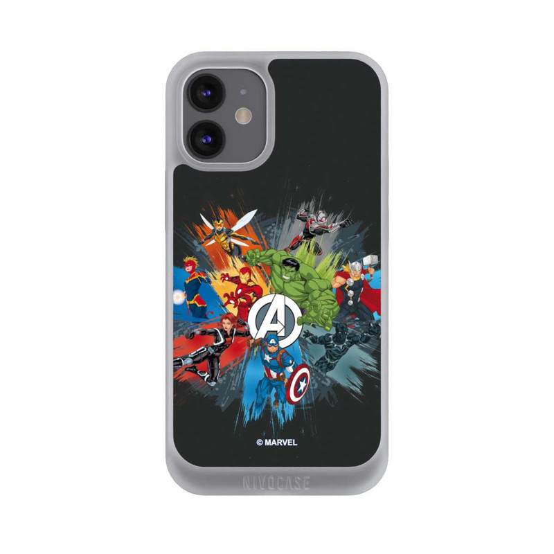 iPhone 12 mini NIVOpure Marvel's Avengers Black