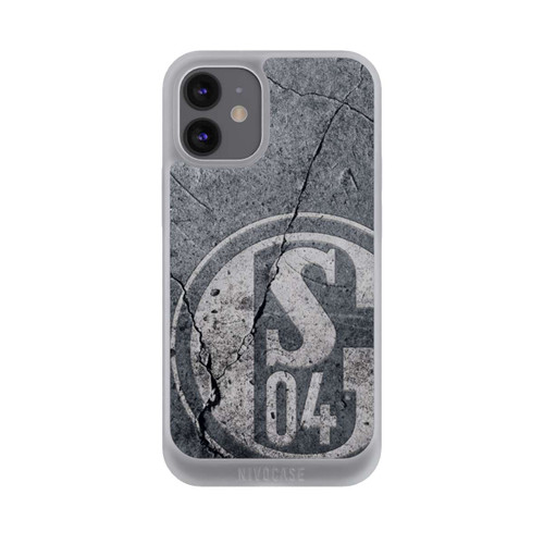 Apple iPhone 12 mini NIVOpure Schalke 04 Beton Look
